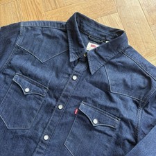 Levi's Denim Shirt Mens Blue
