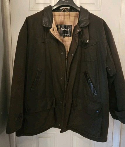 Barbour beaufort parka leather - barbour,