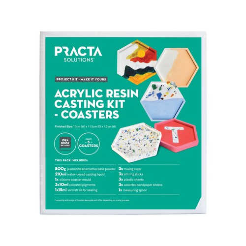 Practa coasters acrylic - coasters,