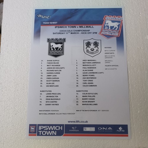 2006 ipswich v - v, millwall