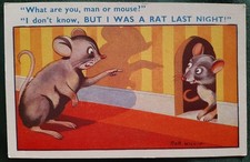 Sunshine Bob Wilkin saucy seaside postcard No 7302 - unposted