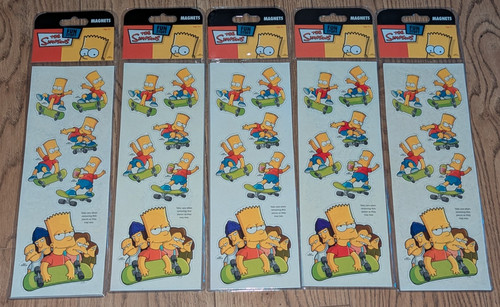 Joblot the simpsons magnets - the,