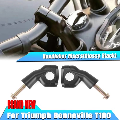 Black motorcycle handlebar - black,