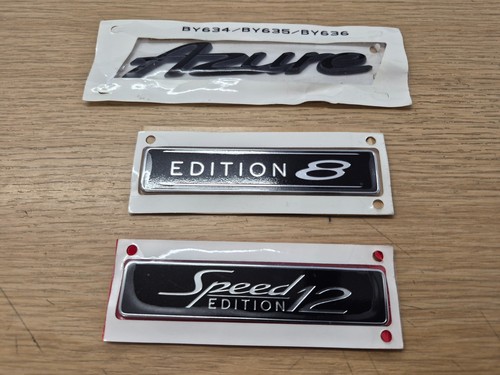 Various genuine bentley badges