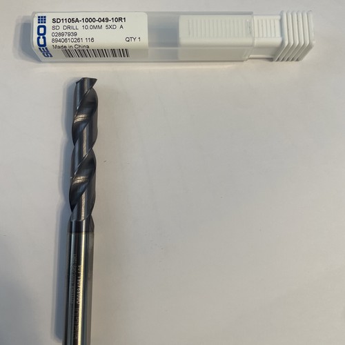 10mm drill 5xd - 10mm,