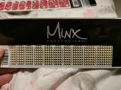 Gold lightning studs - studs, minx