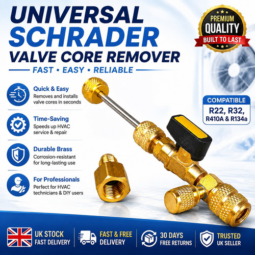 Hvac valve core - remover, tool