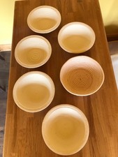 6 Round Bread Proving Bannetons (5 WoodFibre Brotforms + 1 Cane) - 21cm