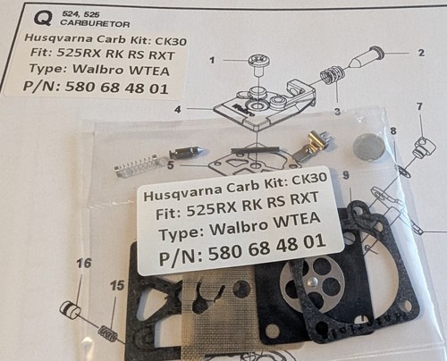 Husqvarna 525rx rxt - rs,