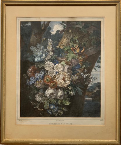 Flower basket roses nature - basket,
