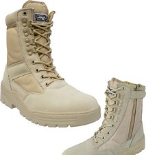 Desert army side zip combat - army,