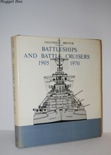 Battleships & Battle Cruisers 1905-1970 Hardcover MacDonald & Janes 1973 Breyer