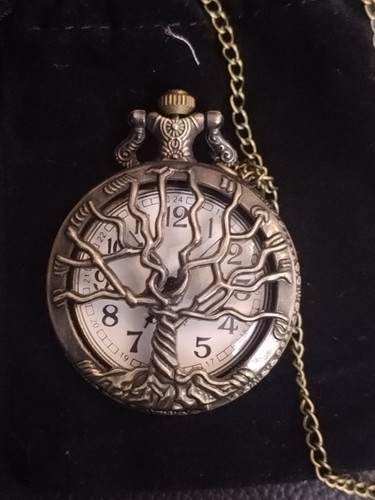 Tree life pocket watch on - tree, of