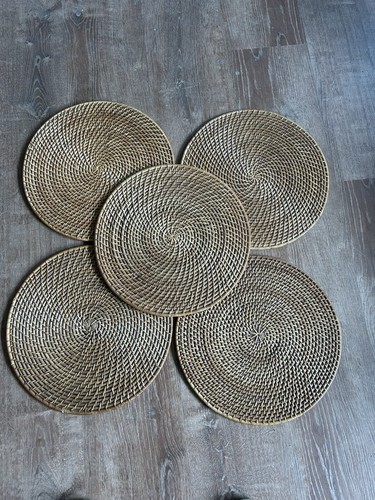 Round wicker rattan - round,