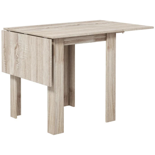 Folding dining table for 4 - folding, 2-4