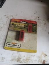 HORNBY SKALEDALE R8580 TELEPHONE KIOSK (OO GAUGE) - Unopened 