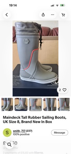 Maindeck tall rubber sailing - tall,