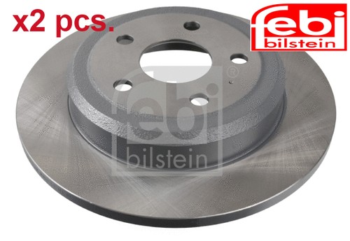Pcs rear brake disc - rear,