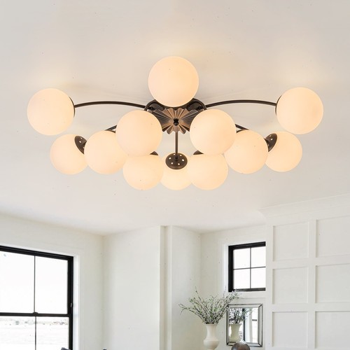 Mid century light - 12-light, sputnik
