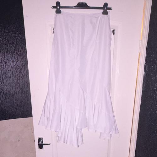 White line maxi long - white,
