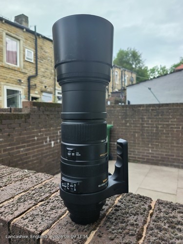 Sigma 150 500mm 3 apo - f/5-6.3, dg