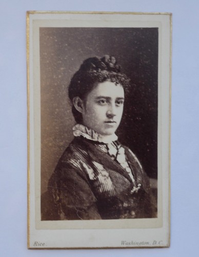 Cdv pretty 19th century - cdv,