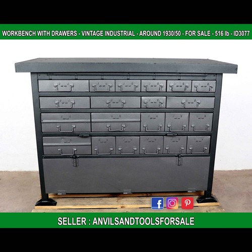 Workbench drawers vintage - drawers,