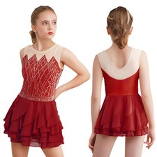 Kids Girls Skating Dress
