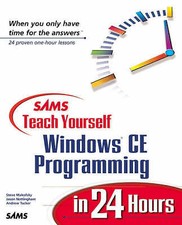 Sams Teach Yourself Windows CE