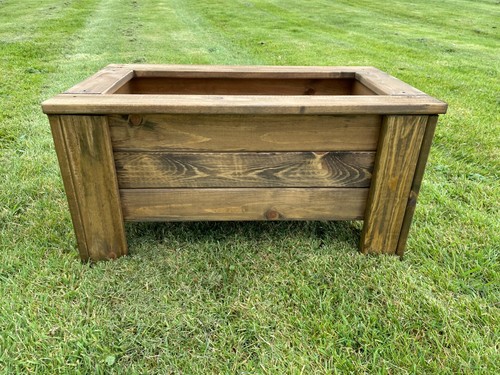 Garden wooden planter legs - planter,