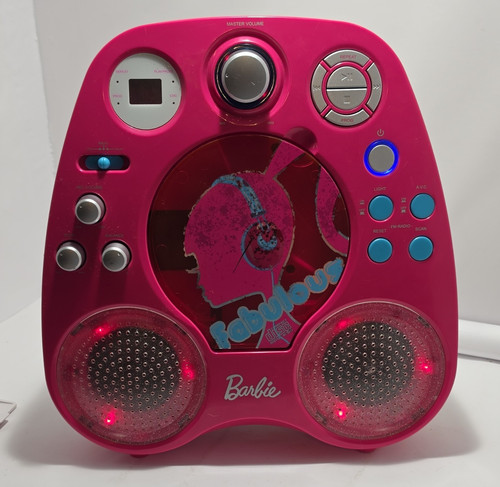 Barbie bb3000 portable karaoke - barbie,
