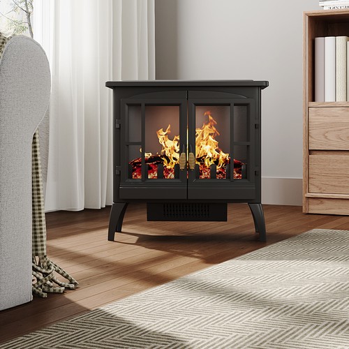 Black 2000w electric - electric, fireplace