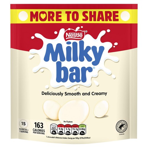 Milkybar white chocolate - chocolate, giant