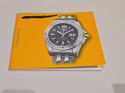 Breitling cockpit manual - cockpit,
