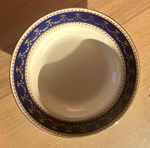 Wedgwood porcelain plate white - porcelain,