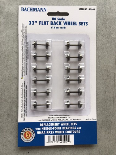 Bachmann flat back wheel - bachmann, 33"