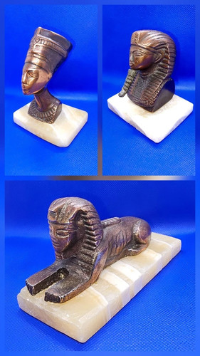 Vintage bronze egyptian - vintage,
