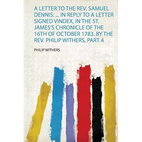 Letter the rev samuel - the,