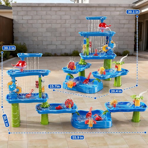 Sand water table for kids - water,