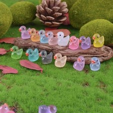 10pcs Mini Resin Ducks