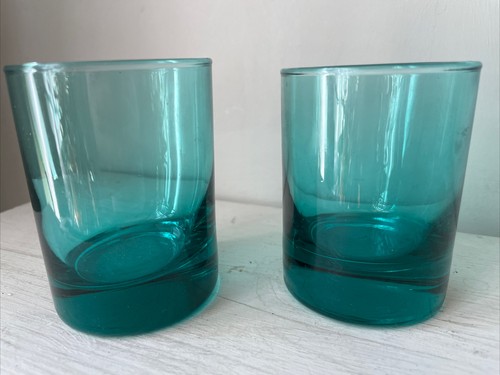 Aqua glass small tumbler - 2,