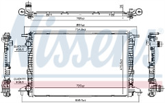Genuine nissesns radiator for - genuine,