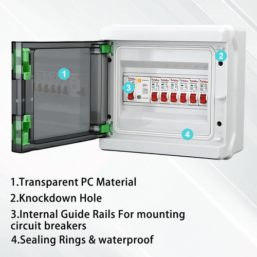 Way consumer unit - 6,