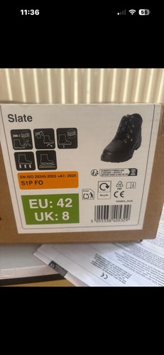 Steel toe cap work boots - steel,