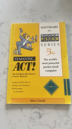 Psion series symantec act - psion, 3a