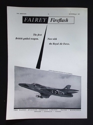 Original 1957 advert fairey - original,