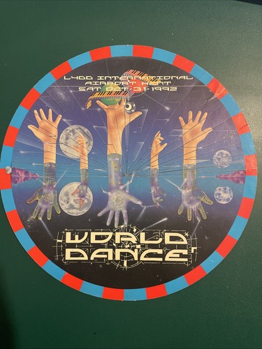 World dance round - flyer,