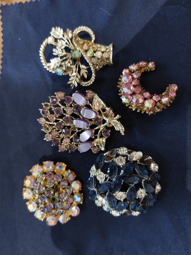 Vintage rhinestone - x,