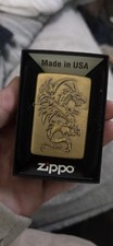 Zippo Lighter Dragon Print