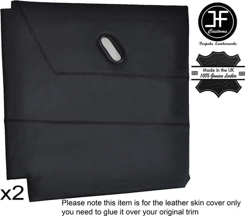 Black stitch rear door - rear,
